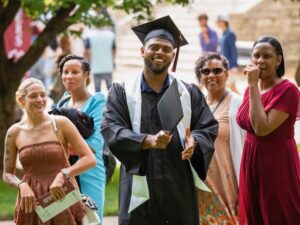 After rugged four years, Class of 2024 thankful for community