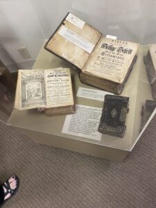 Books at 250 on display at museum